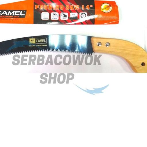 Gergaji Kopi 14" Camel / Pruning Saw / Gergaji Dahan Lengkung