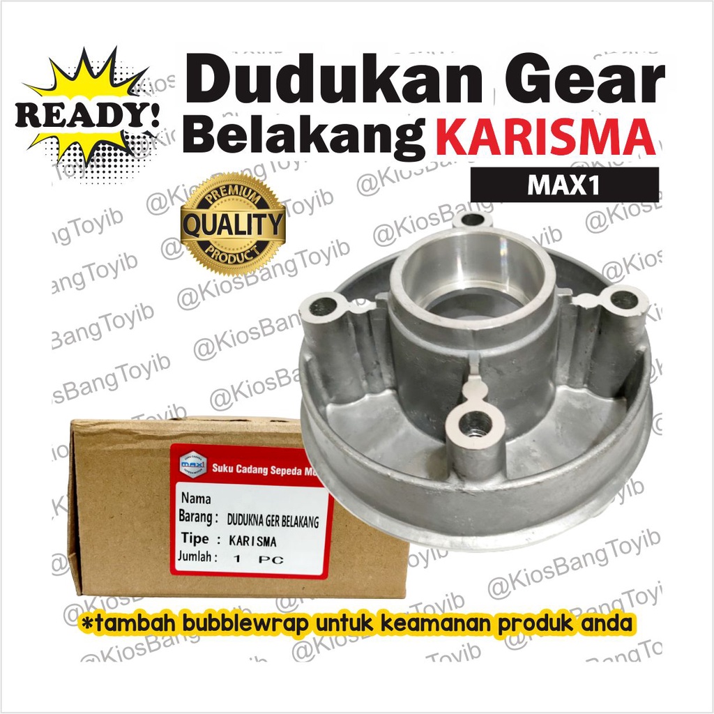 Dudukan Nap Gear belakang Honda Karisma Supra Fit New (MAX1)