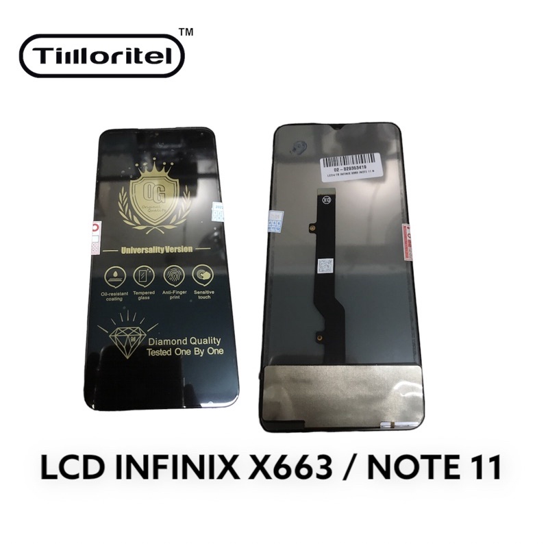 LCD TS INFINIX X663 / NOTE 11 NFC BLACK