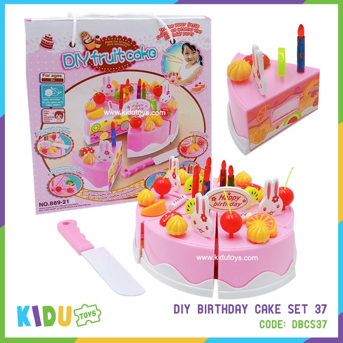 Maina Anak DIY Birthday Cake Set 37 Kidu Toys