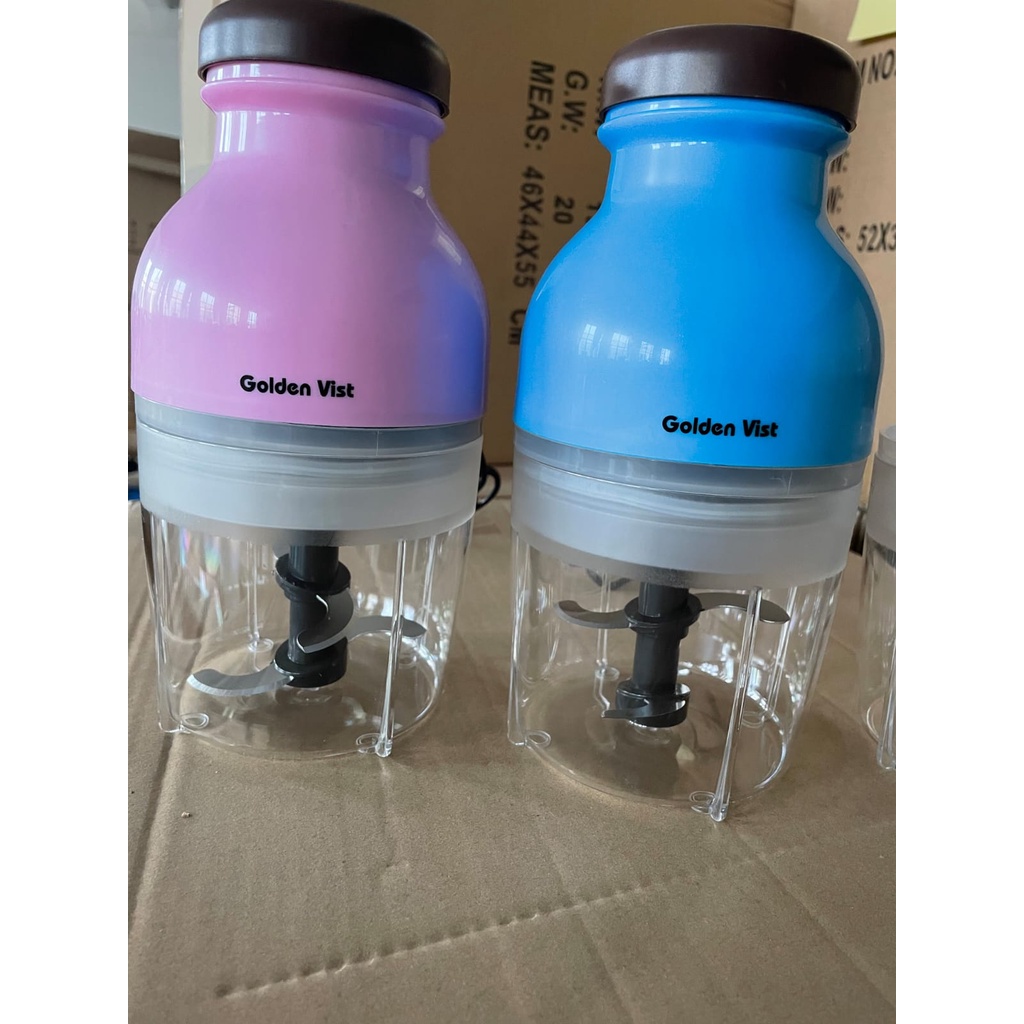 Blender Capsule Cutter Quatre Portable Elektrik Juicer Mixer Golden Vist