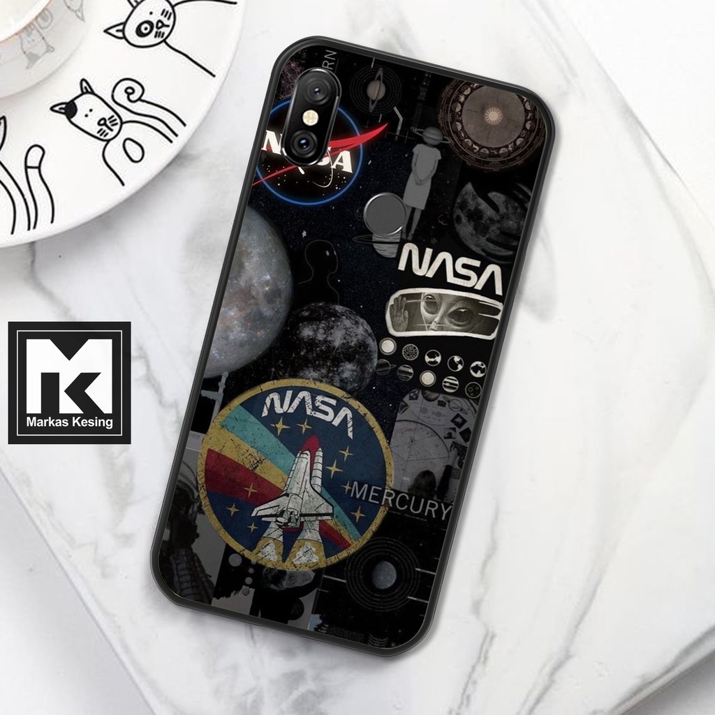 Case Xiaomi Redmi 6 Pro / MI A2 Lite - Casing Xiaomi Redmi 6 Pro / MI A2 Lite - ( Nasa ) - Case Hp -