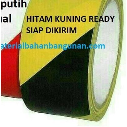 

Police Line Garis Polisi 2" x 300 mtr lakban hitam kuning pembatas