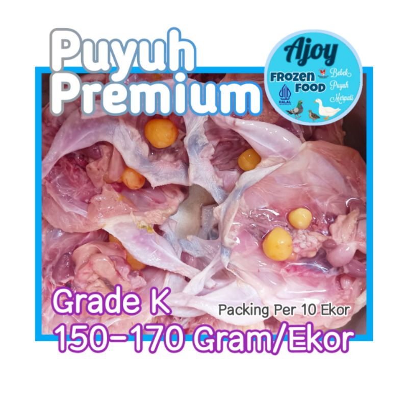 

DAGING BURUNG PUYUH berat 150-170 GRAM isi 10 EKOR