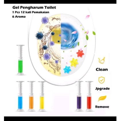 Pewangi Kamar Mandi / Gel Pembersih / Pewangi Toilet