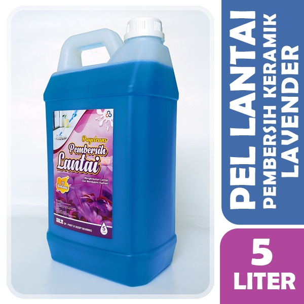 Sabun Pembersih lantai 5 Liter SABUN PEL Lantai (APEL-LAVENDER)