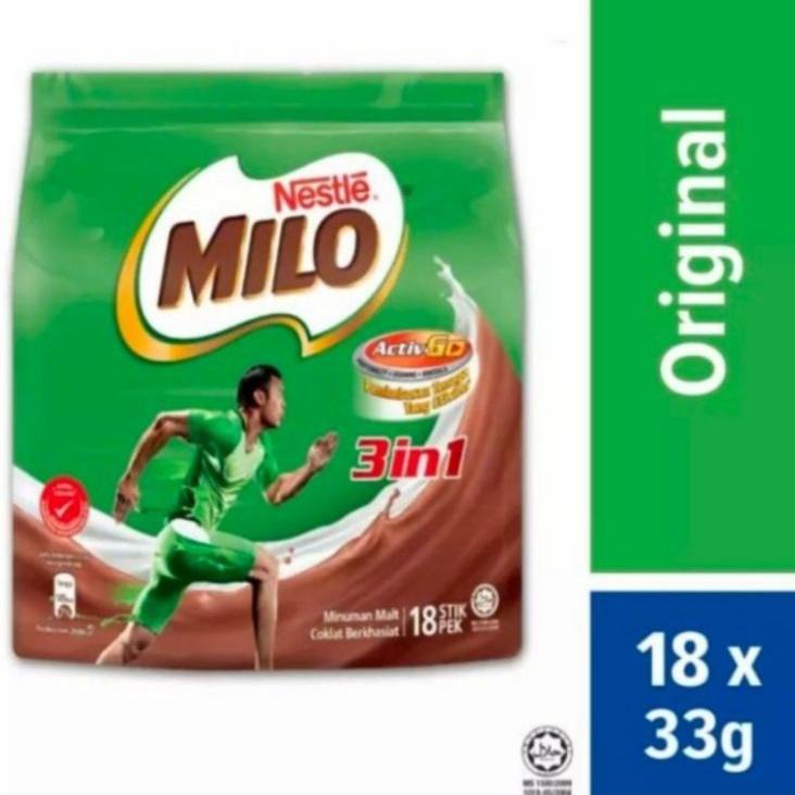 

[KODE PRODUK DGNSZ8084] Milo Malaysia 3 in1 isi 18 Stick / Sachet