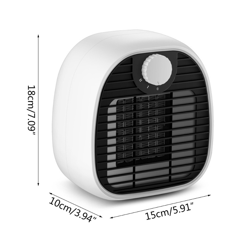 Zzz Alat Pemanas Ruangan Elektrik 2 Mode Bahan Keramik PTC Untuk Indoor