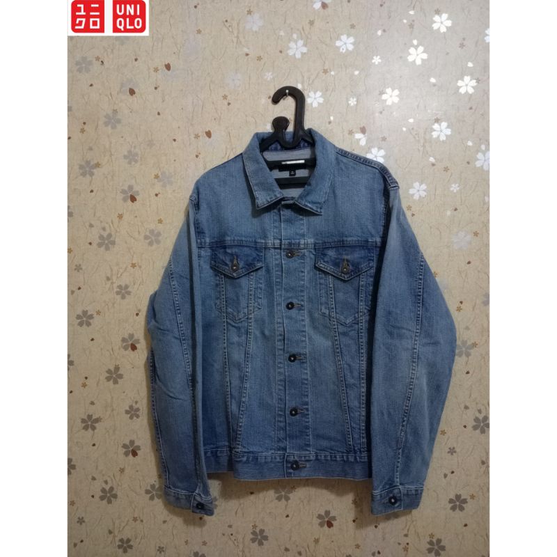 jaket denim uniqlo