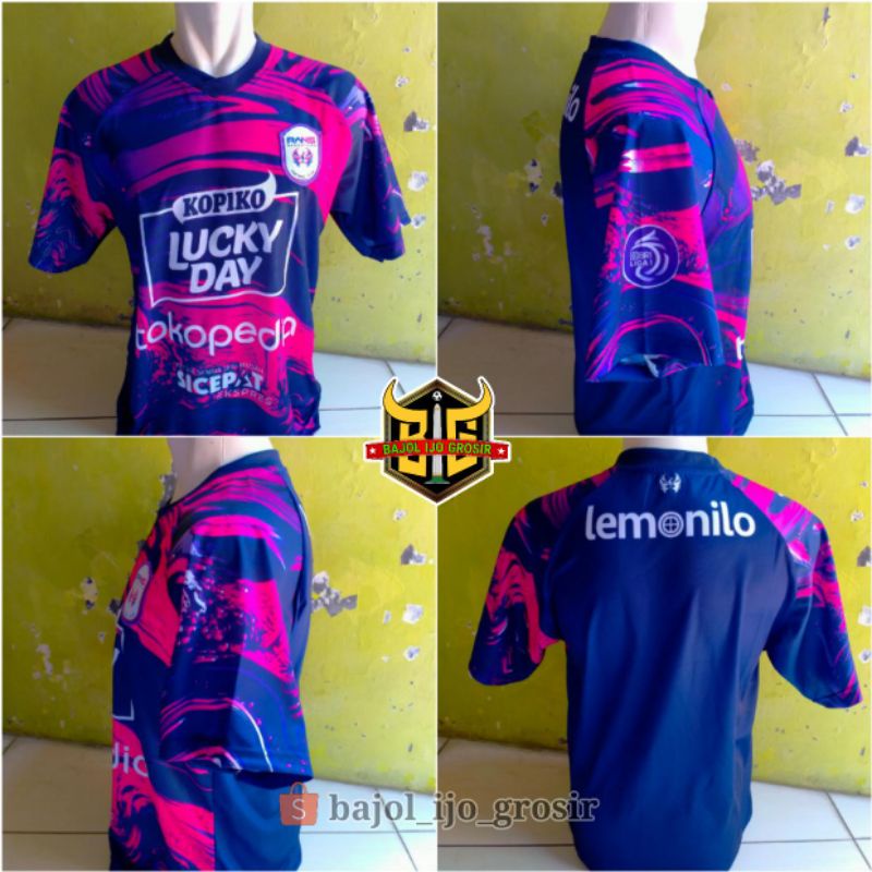 Jersey RANS NUSANTARA FC Home 2022 - 2023 BRI Liga 1 UNGU Printing Lokal