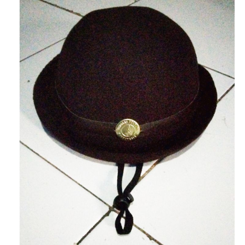 Topi caplin Pramuka Topi Laken Pramuka