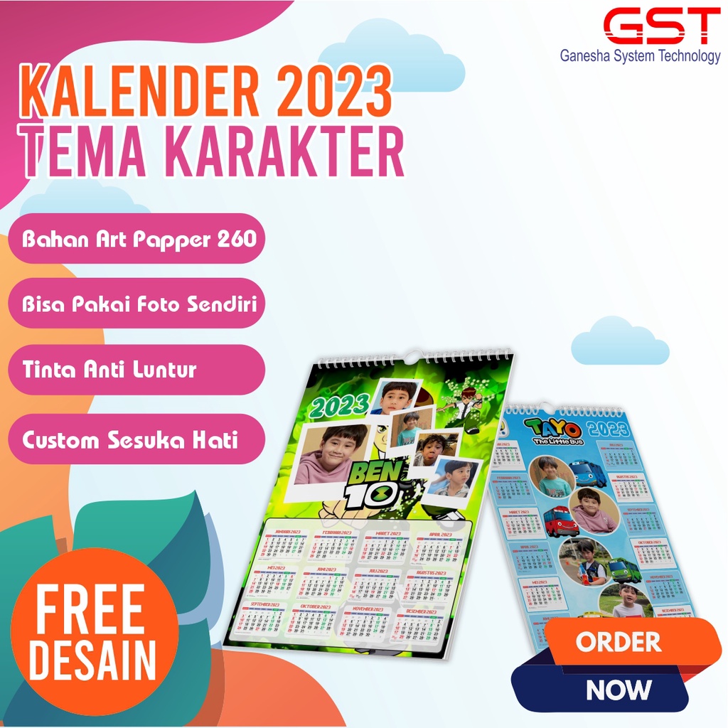 KALENDER 2023  KALENDER CUSTOM