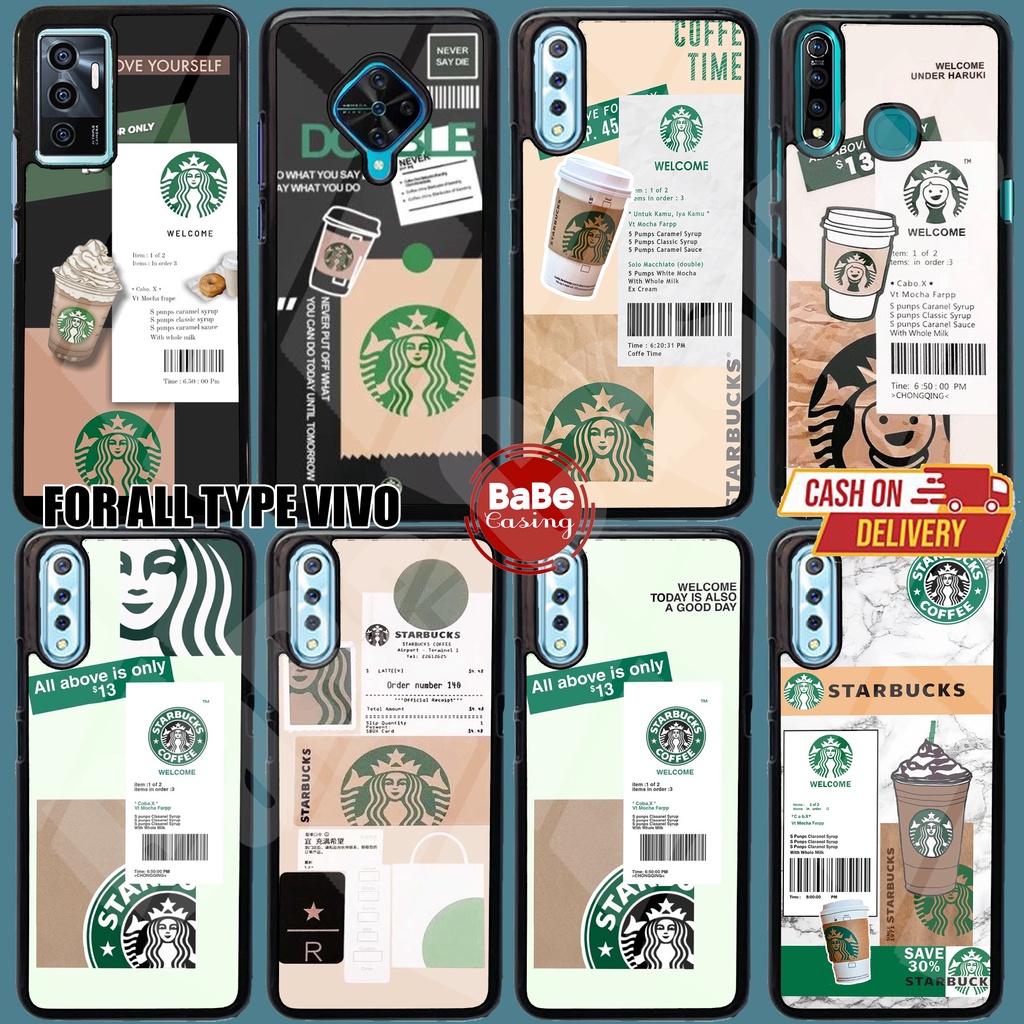 Case VIVO V23E S1 S1 PRO Z1 PRO case STARBUCKS Case hp kondom hp case aesthetic case anime case kara