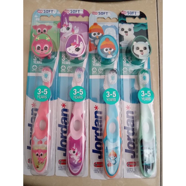 Jordan Toothbrush Soft Kids Step 2 Soft / Sikat Gigi Anak Jordan