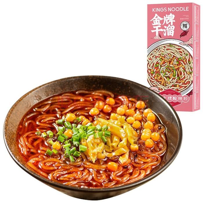 

Kings Noodle Gold Medal Hot and Sour Instant Noodle Suan La Fen Best Seller