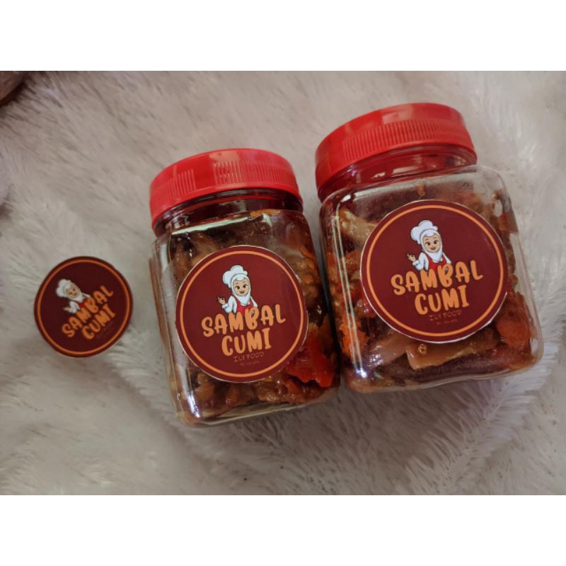 

ily food/Sambal Cumi kemasan 100ml