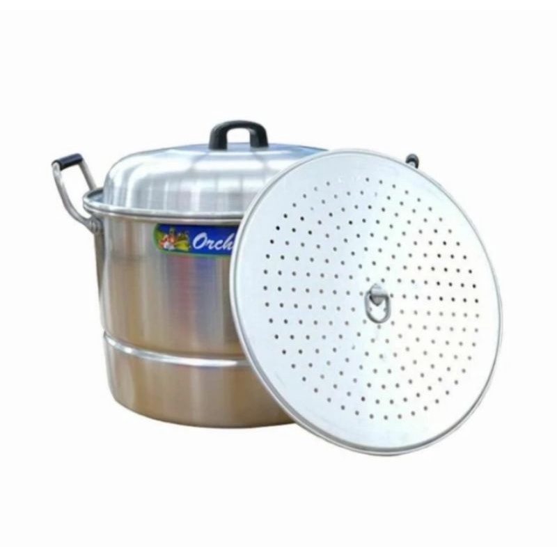 Orchid Panci Dandang Nasi Orchid 50 cm Panci Serbaguna Aluminium