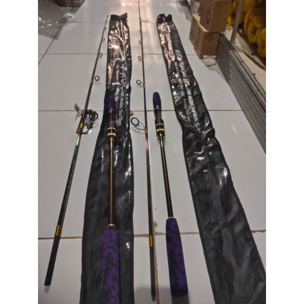 joran pancing jiging iroly anglers gokil jig solid carcon
