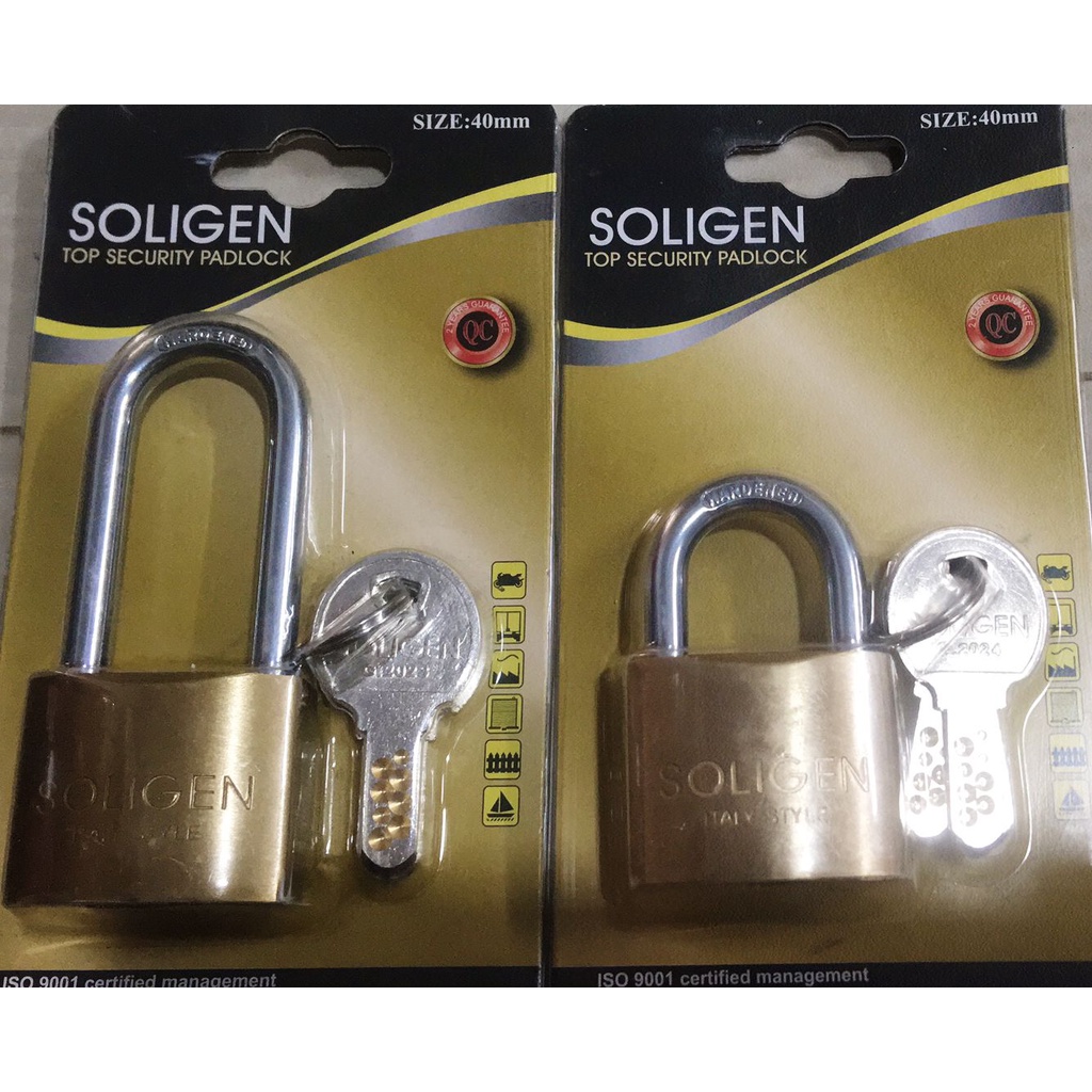 Gembok Soligen 40mm