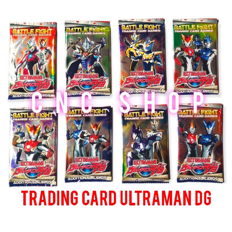 Trading Card Ultraman isi 6pak = 60kartu Termurah Mainan Kartu Anak Murah