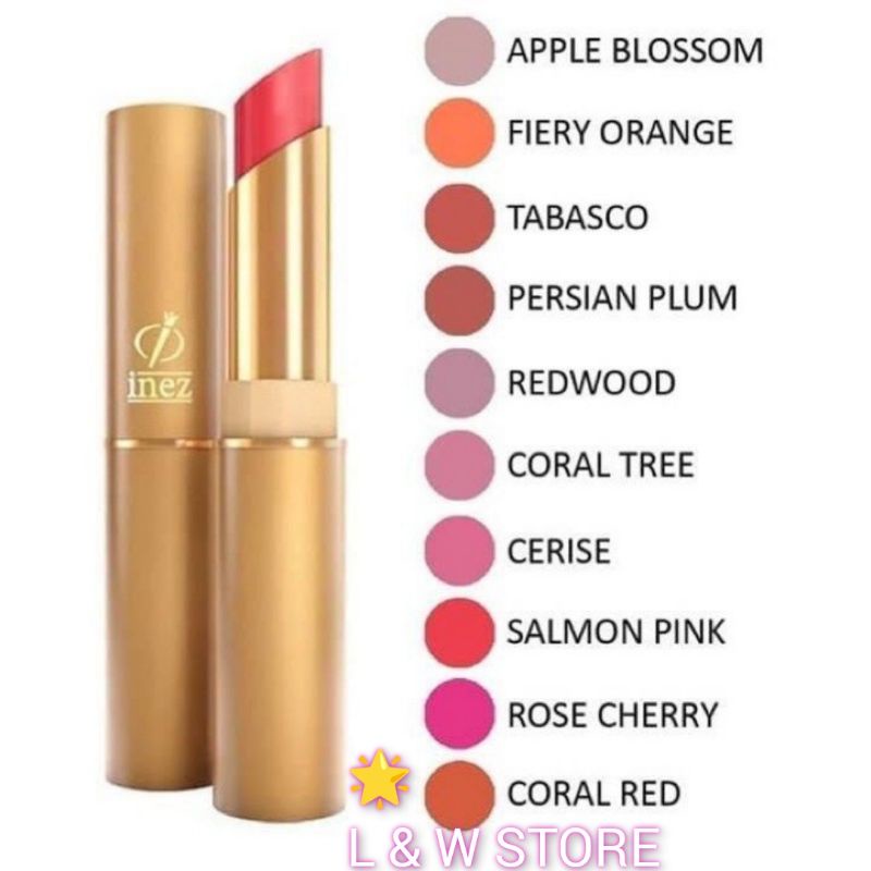 Inez 900 Perfect Glow Matte Lipstick