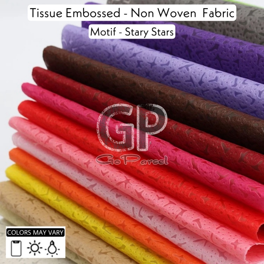 

( 3 Lembar ) TISSUE EMBOSSED - KERTAS KADO - GIFT WRAPPING PAPER FLOWER WRAPPING TISSUE PAPER