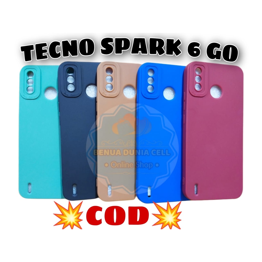 TECHNO SPARK 6 GO SOFTCASE PRO KAMERA PC TECNO SPARK 6GO - BDC