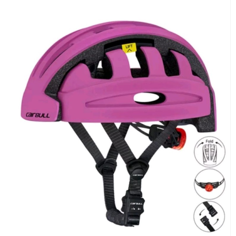 Cairbull Find Helmet Portable Helm Sepeda Model Lipat