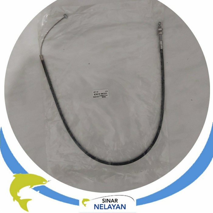 Tali gas mesin tempel Suzuki 15 pk