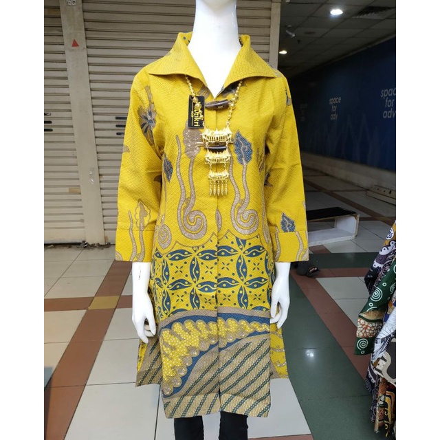 TUNIK BATIK WANITA BAHAN DOBBY PREMIUM THAMRINCITY