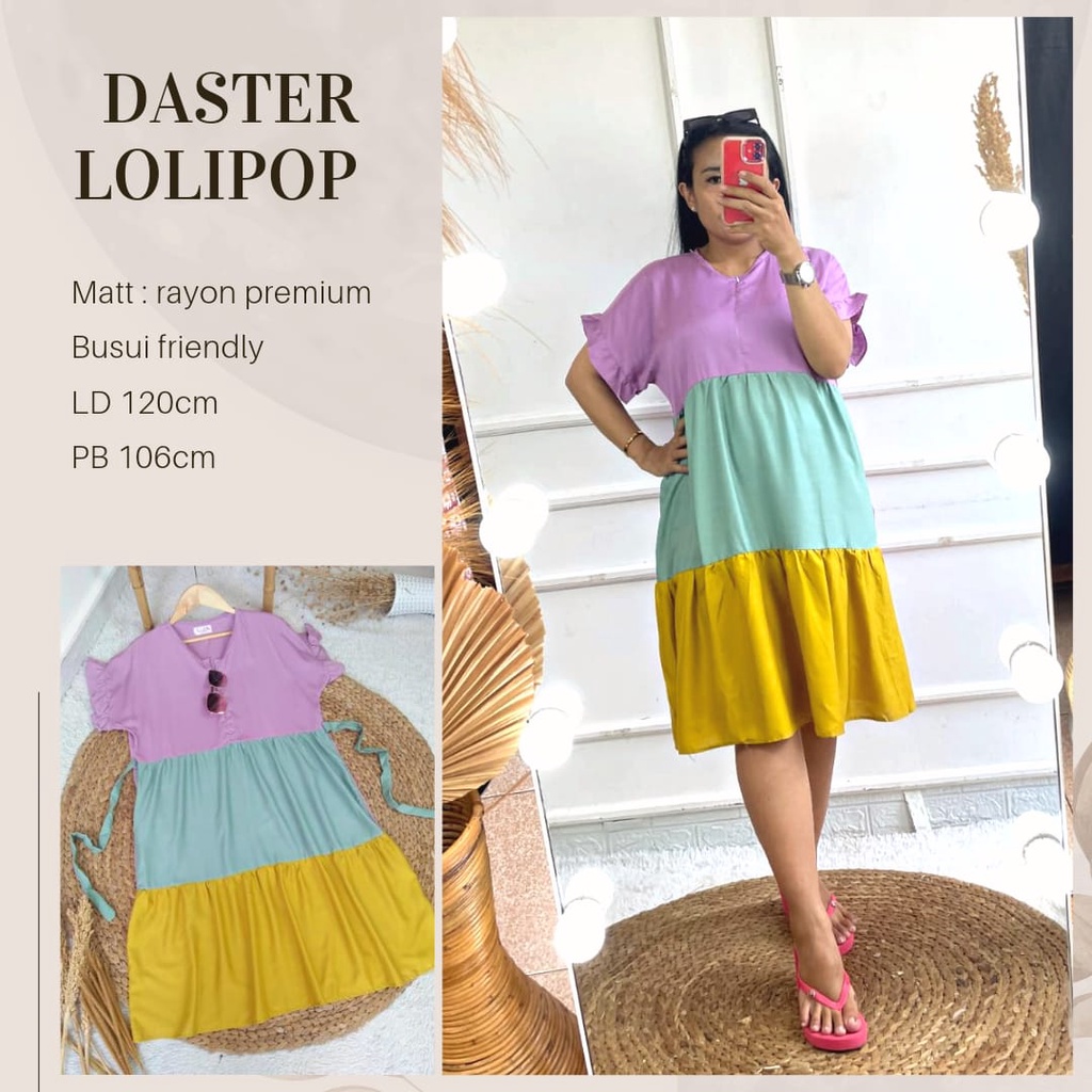 DASTER LOLIPOP (KOMBINASI ICE CREAM)