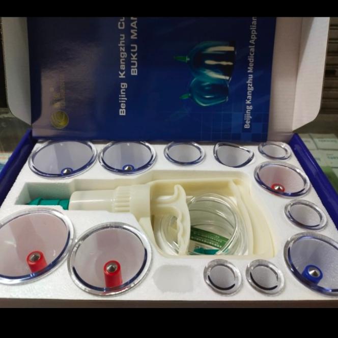Alat Bekam Isi 12 / Kop Angin / Cop Angin / Kangzu Asli Alat Bekam