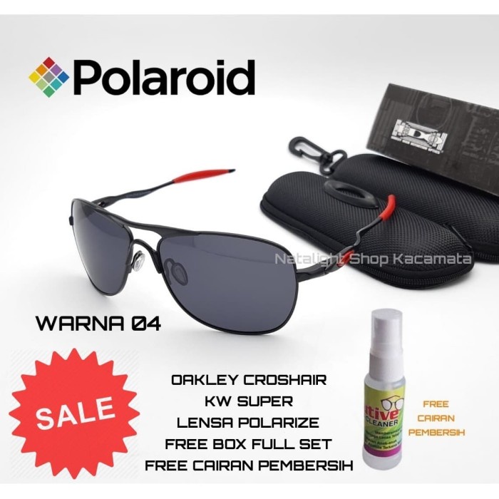 Sunglasses Kacamata Pria Sport Crosshair Hitam Ducati Super Polarize