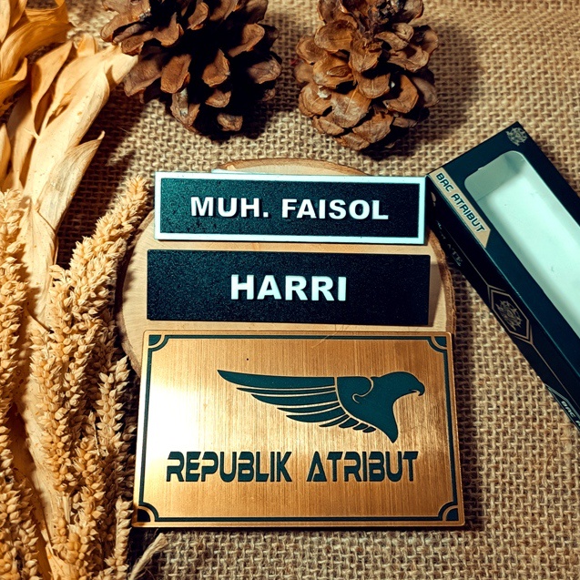 

PAPAN NAMA TIMBUL AKRILIK CUSTOM