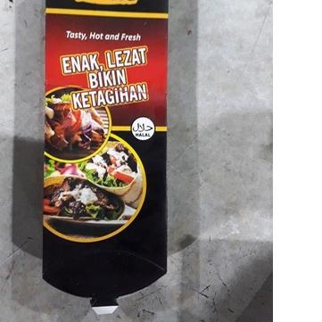 

Bungkus Kebab Besar (Hitam) isi 50 pcs