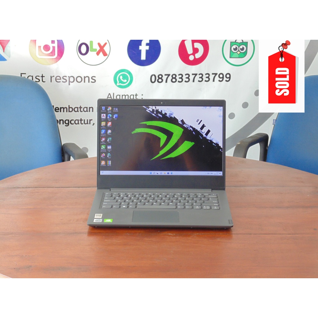 Lenovo IdeaPad 3 v14 | Core i3-1005G1 | Nvidia MX330 | 8GB | SSD 256GB NVME