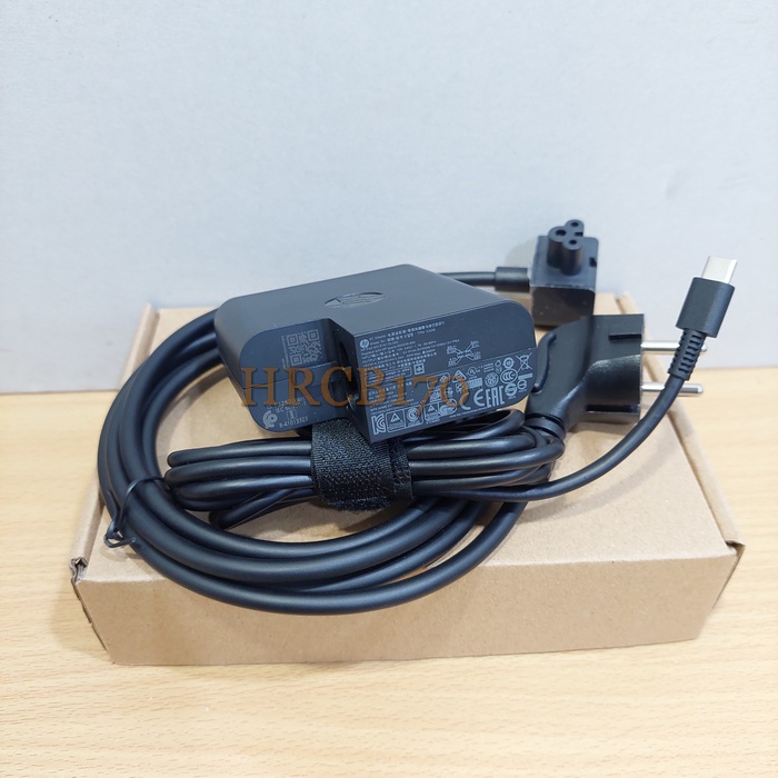 Adaptor Charger Laptop Hp 20V - 3.25A Model Type-C USB C 65W -HRCB