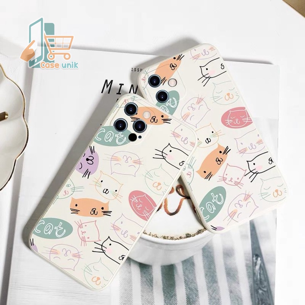 SS109 SOFTCASE MOTIF CUTE CAT VIVO Y12 Y11 Y15 Y17 Y15S Y01 Y20 Y12S Y20I Y21S Y33S Y21 2021 Y30 Y50 Y30I Y75 Y55 T1 Y91 Y93 Y95 Y90 Y91C Y1S Y71 Y81 Y16 Y22 Y22S V25E V25 PRO Y35 2022 CS4738