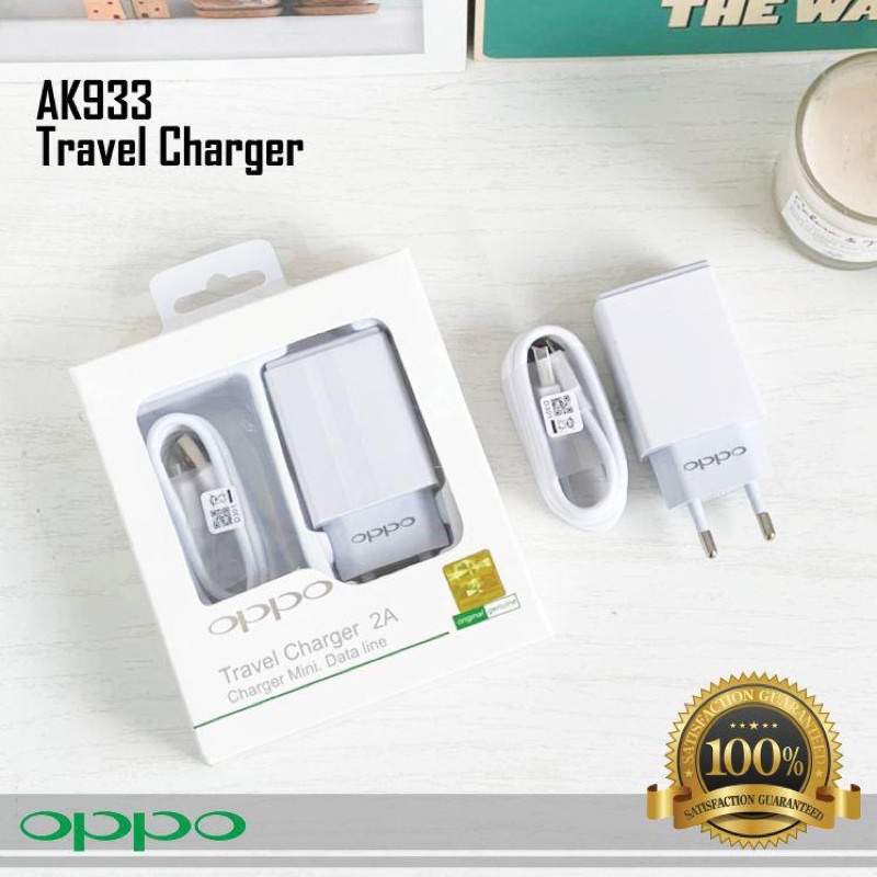 Charger Oppo Original AK933 A12, A15, A3S, A5S, A1K, A7, A31, A71, F3, F5, F7, A31, F1S, A37F, F1, F3 Plus PROMO SEN-AB