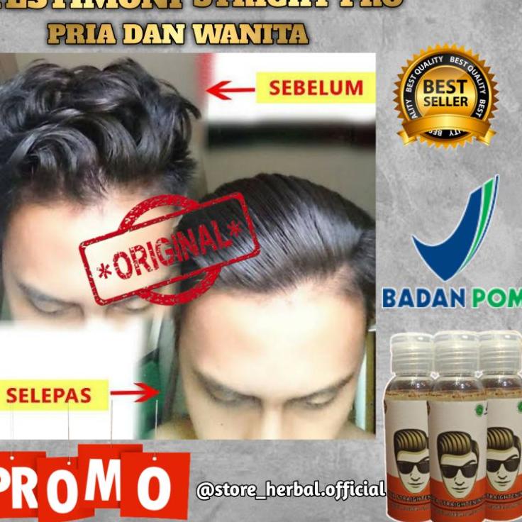 a8❊Big Sale❅↑ [ Isi 100ml ] ORIGINAL 100% VITAMIN PELURUS RAMBUT PERMANENT PRIA DAN WANITA DAN BISA 