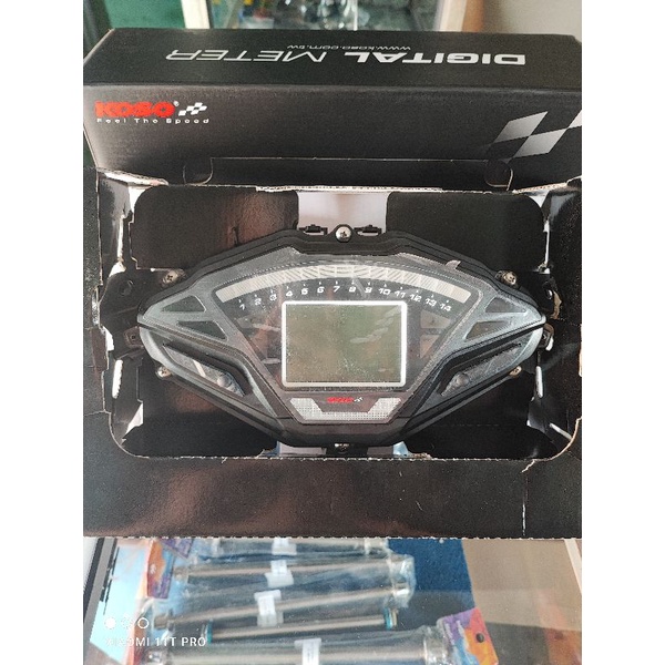 Speedometer digital spidometer odometer koso vario 125 150 led old