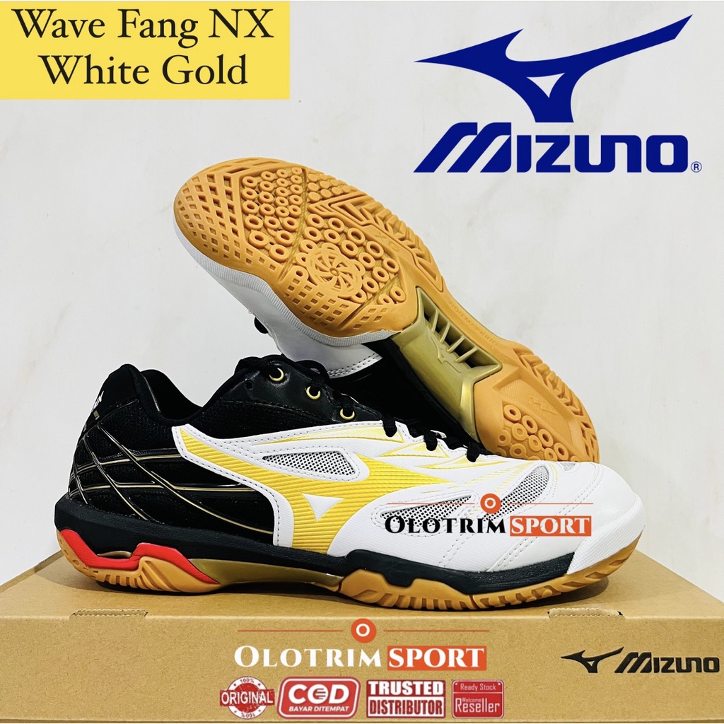 Jual Sepatu Badminton Bulu Tangkis Mizuno Fang NX Original | Shopee ...