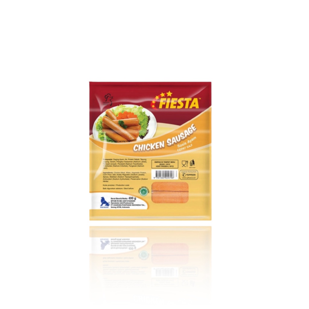 Fiesta Sosis Ayam 400 Gr - Fiesta Chichen Sausage 400 G Fiesta