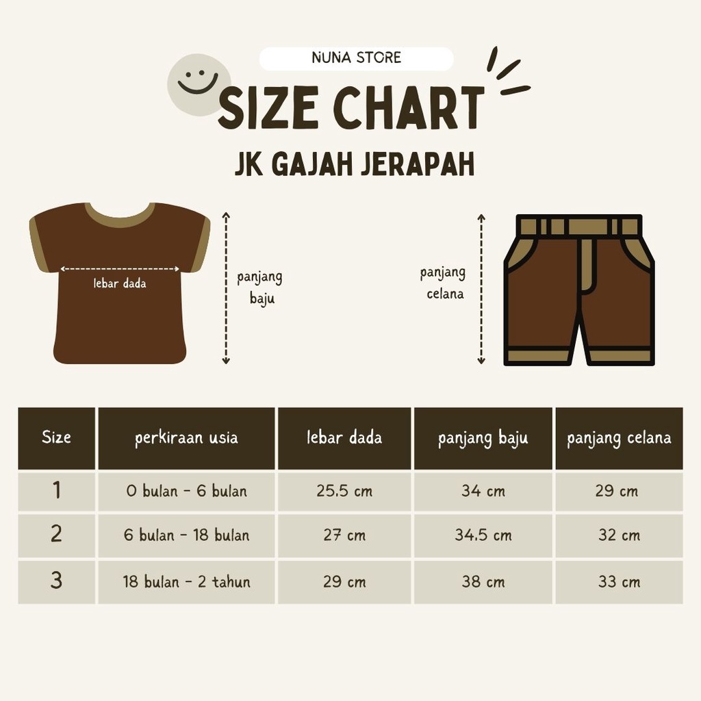 Setelan Motif JK hewan Gajah Jerapah / baju dan celana anak laki laki usia 0 bulan - 2 tahun