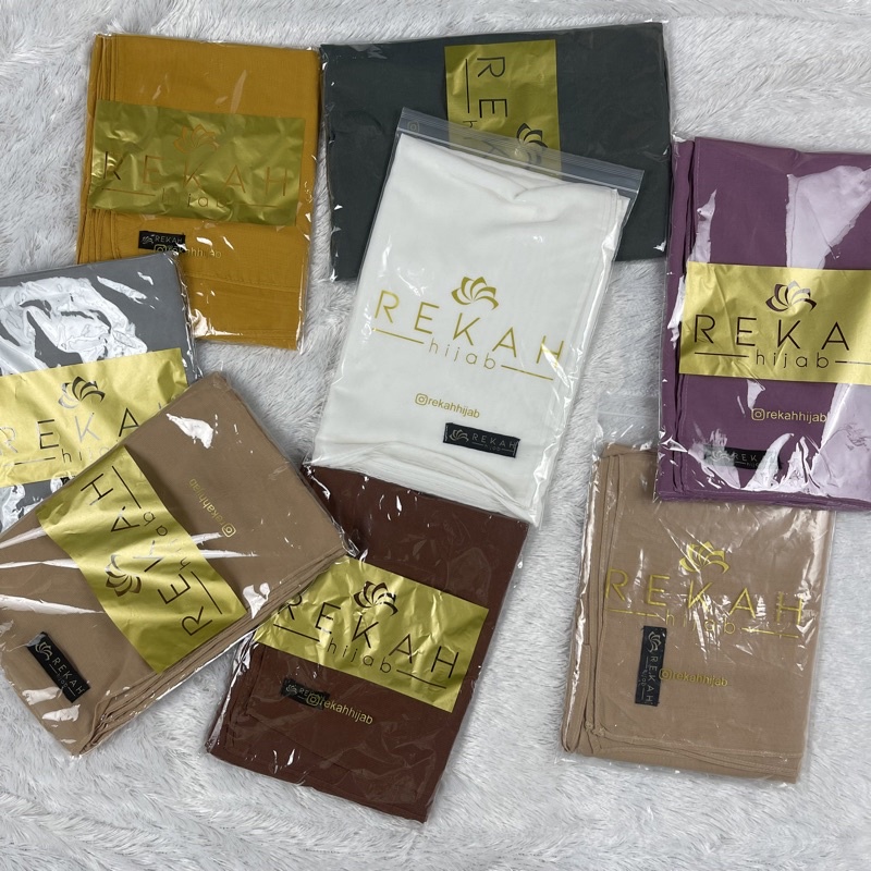 Hijab Segi Empat Polycotton Bella Square Premium Tepi Jahit