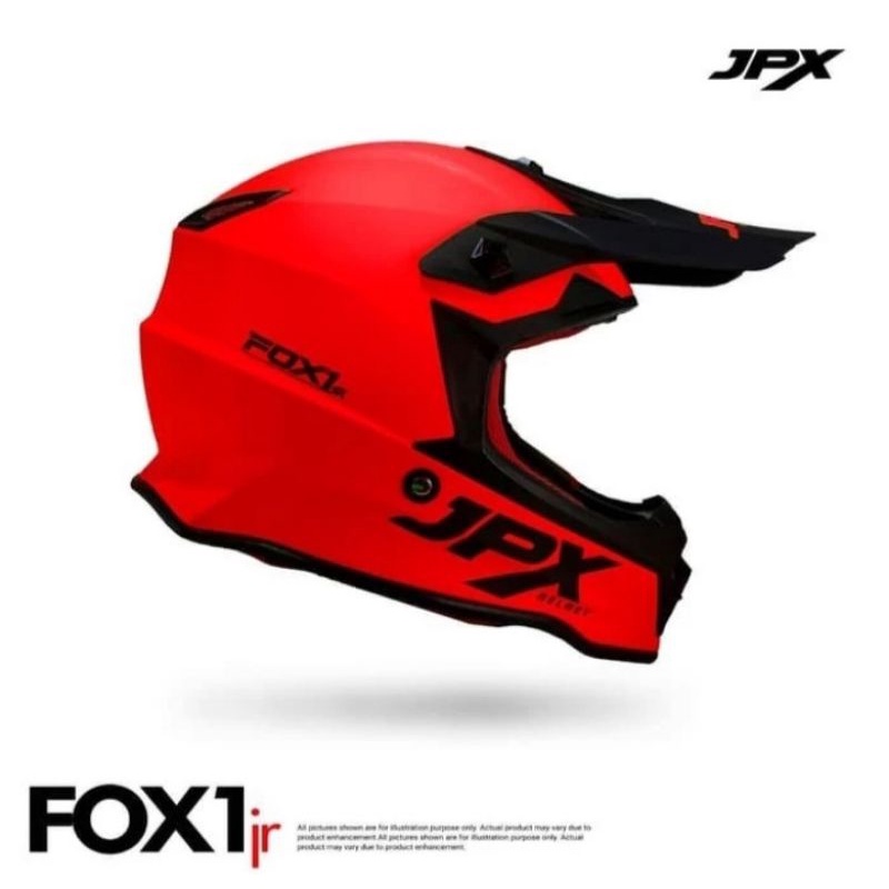 Helm Cross JPX Anak Orange