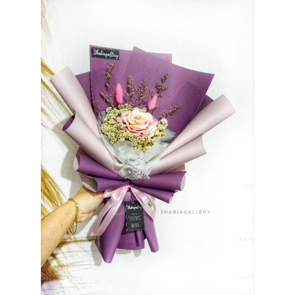 Buket Bunga RoseEdelia / Buket Bunga kering Buket bunga Wisuda Buket lamaran buket Birthday Buket bu