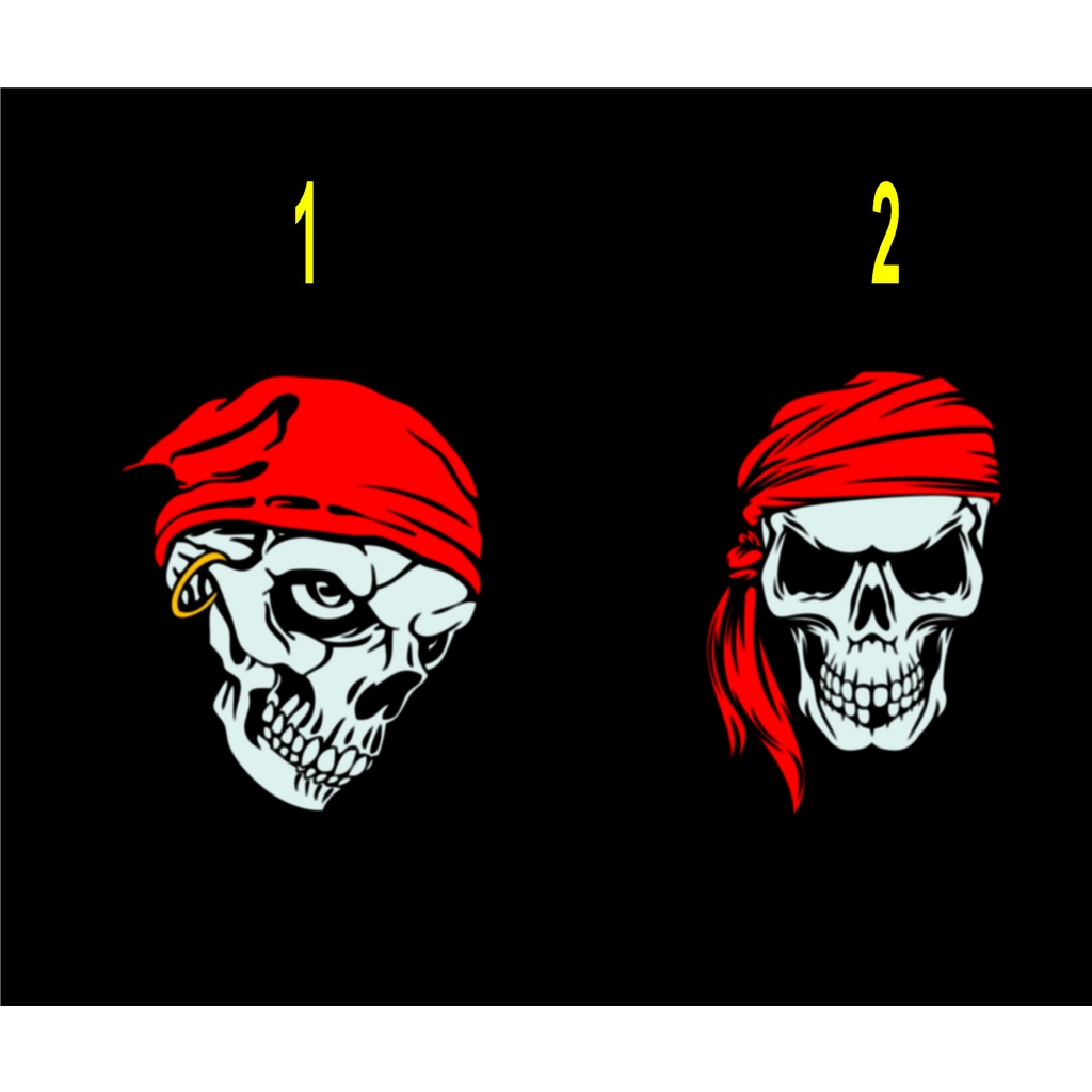 

Cutting stiker Tengkorak Merah Putih