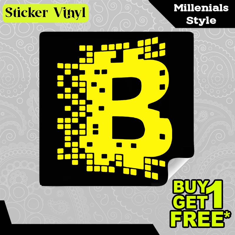 

Stiker Sticker Blockchain Connecting the World to Crypto Desain Keren dan Kekinian Aesthetic Bahan Vinyl Satuan Anti Air