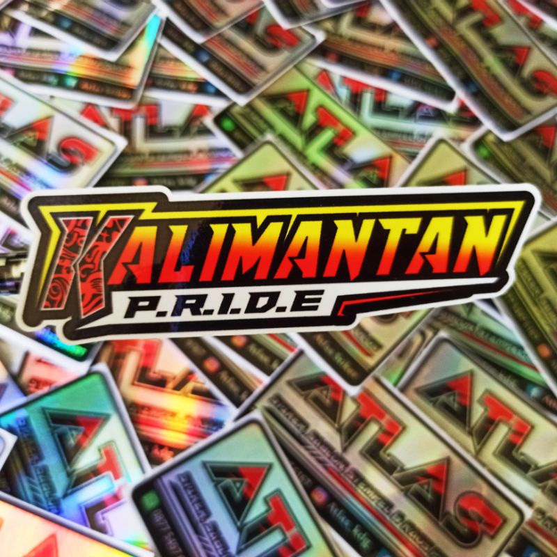 STIKER KALIMANTAN PRIDE